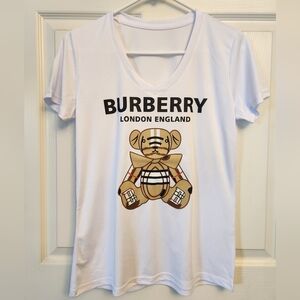 NWOT LADIES V-NECK SHIRT, SZ SMALL